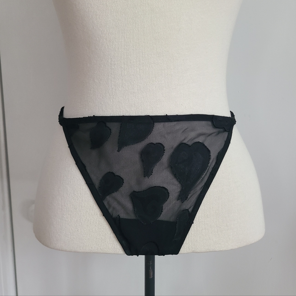 90s Vtg Victoria’s Secret Maxi Gown Size S Slip Dress Miracle Bra Heart Jacquard - Picture 15 of 16